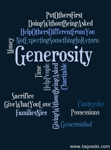 generosity quotes and sayings